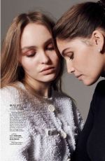 LILY-ROSE DEPP and LAETITIA CASTA in Madame Figaro Magazine, December 2018