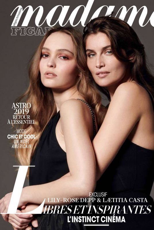 LILY-ROSE DEPP and LAETITIA CASTA in Madame Figaro Magazine, December 2018