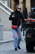 LILY-ROSE DEPP and Timothee Chalamet Out in New York 12/11/2018