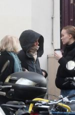 LILY-ROSE DEPP and VANESSA PARADIS Out in Paris 12/19/2018