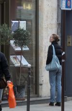 LILY-ROSE DEPP and VANESSA PARADIS Out in Paris 12/19/2018