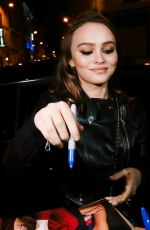 LILY-ROSE DEPP Arrives at C A Vous Studio in Paris 12/17/2018