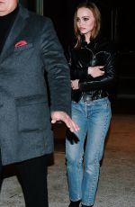 LILY-ROSE DEPP in Denim Out in Paris 12/17/2018