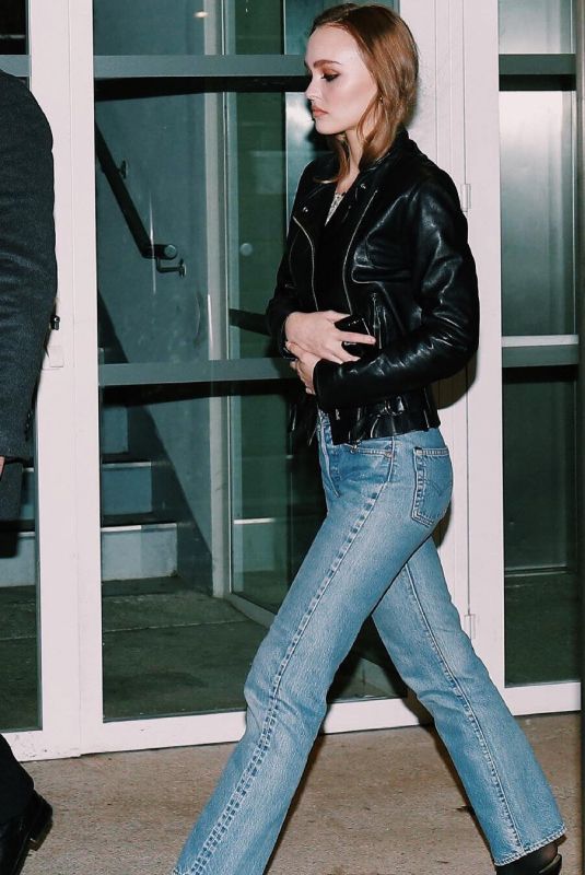 LILY-ROSE DEPP in Denim Out in Paris 12/17/2018