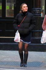 LILY-ROSE DEPP Out Shopping in New York 12/05/2018