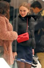 LILY-ROSE DEPP Out Shopping in New York 12/05/2018