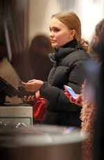 LILY-ROSE DEPP Out Shopping in New York 12/05/2018