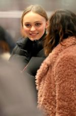 LILY-ROSE DEPP Out Shopping in New York 12/05/2018