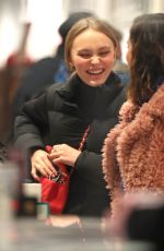 LILY-ROSE DEPP Out Shopping in New York 12/05/2018