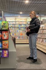 LILY-ROSE DEPP Out Shopping in Paris 12/24/2018