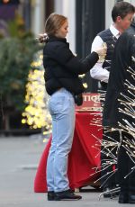 LILY-ROSE DEPP Out Shopping in Paris 12/24/2018