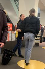 LILY-ROSE DEPP Out Shopping in Paris 12/24/2018
