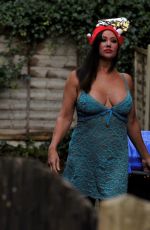 LISA APPLETON on Boxing Day Takes Bins Out 12/26/2018