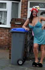 LISA APPLETON on Boxing Day Takes Bins Out 12/26/2018