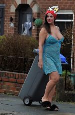 LISA APPLETON on Boxing Day Takes Bins Out 12/26/2018