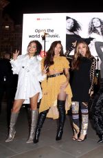 LITTLE MIX at Youtube x Little Mix Present: Strip Music Video in London 11/16/2018