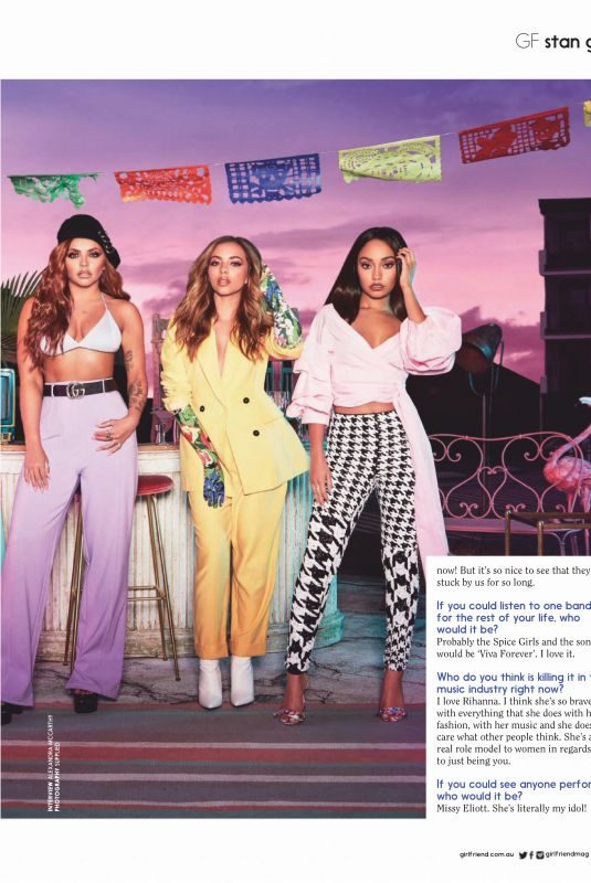 LITTLE MIX in Girlfriend Magazine, Australia January 2019