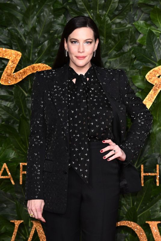 LIV TYLER at British Fashion Awards in London 12/10/2018