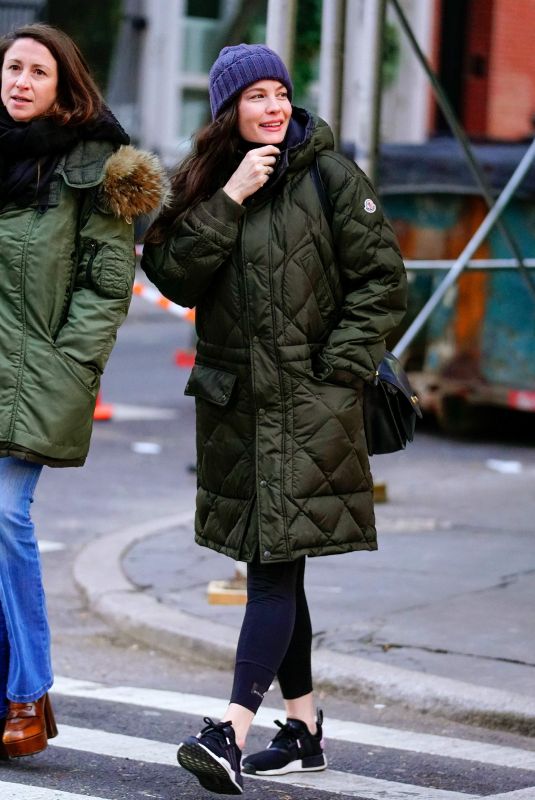 LIV TYLER Out and About in New York 12/19/2018
