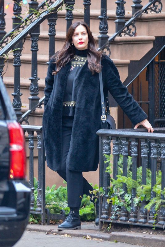 LIV TYLER Out and About in New York 12/22/2018