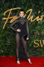 LORENA RAE at British Fashion Awards in London 12/10/2018