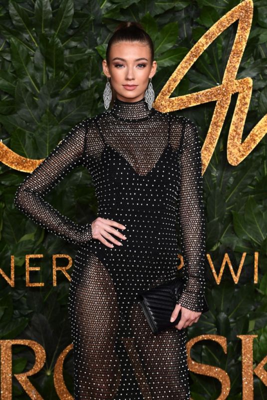 LORENA RAE at British Fashion Awards in London 12/10/2018