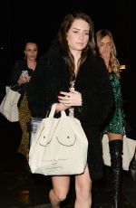 LOTTIE MMOSS and EMILY BLACKWELL at Ours Restaurant in London 11/29/2018