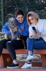 LUCY HALE at a Dog Park in Los Angeles 12/08/2018