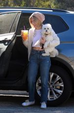 LUCY HALE at a Dog Park in Los Angeles 12/08/2018