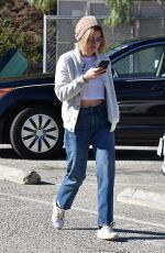 LUCY HALE at a Dog Park in Los Angeles 12/08/2018
