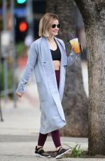LUCY HALE Out and About in Los Angeles 12/10/2018
