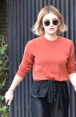 LUCY HALE Out and About in Los Angeles 12/18/2018