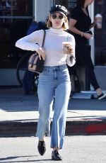 LUCY HALE Out and About in Los Angeles 12/19/2018
