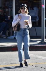 LUCY HALE Out and About in Los Angeles 12/19/2018