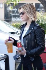 LUCY HALE Out for a Coffee in Studio City 12/12/2018