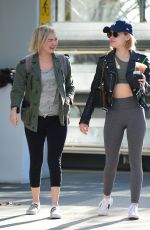LUCY HALE Out for a Coffee with a Friend in Los Angeles 12/01/2018
