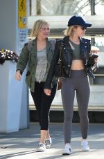LUCY HALE Out for a Coffee with a Friend in Los Angeles 12/01/2018