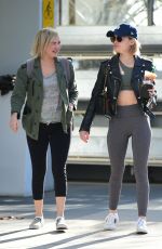 LUCY HALE Out for a Coffee with a Friend in Los Angeles 12/01/2018