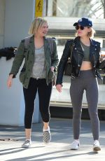 LUCY HALE Out for a Coffee with a Friend in Los Angeles 12/01/2018