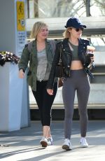 LUCY HALE Out for a Coffee with a Friend in Los Angeles 12/01/2018