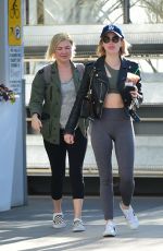 LUCY HALE Out for a Coffee with a Friend in Los Angeles 12/01/2018