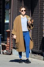LUCY HALE Out with Her Dog in Los Angeles 12/11/2018