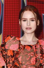 MADELAINE PETSCH at Spider-man: Into the Spiderverse Premiere in Hollywood 12/01/2018