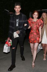 MADELAINE PETSCH Night Out in Los Angeles 12/01/2018