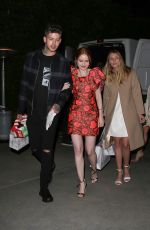 MADELAINE PETSCH Night Out in Los Angeles 12/01/2018