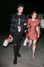 MADELAINE PETSCH Night Out in Los Angeles 12/01/2018