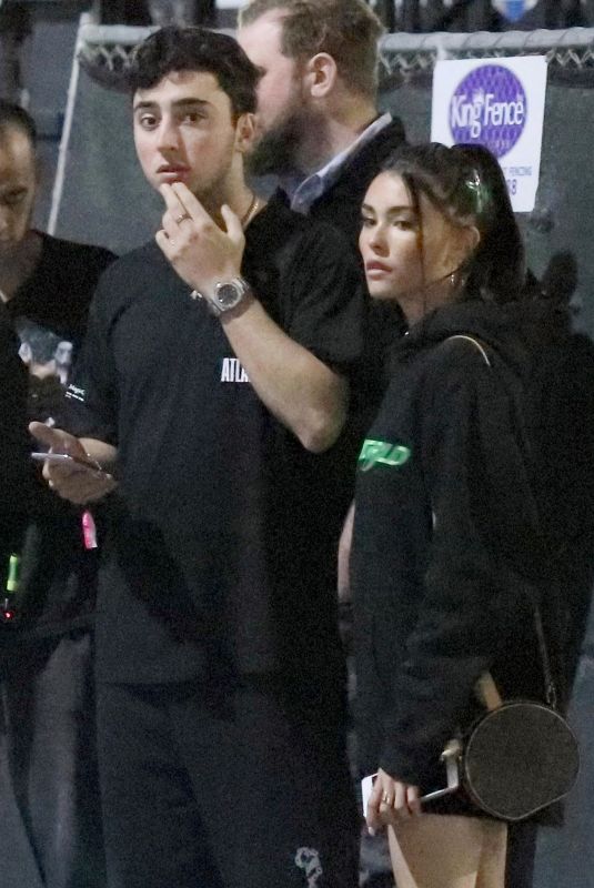 MADISON BEER and Zack Bia at Forum in Inglewood 12/19/2018