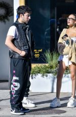 MADISON BEER and Zack Bia at Urth Cafe in Los Angeles 12/03/2018