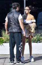 MADISON BEER and Zack Bia at Urth Cafe in Los Angeles 12/03/2018