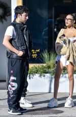 MADISON BEER and Zack Bia at Urth Cafe in Los Angeles 12/03/2018